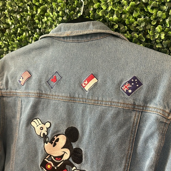 100% Cotton vintage Mickey international Jean jacket - Picture 3 of 15